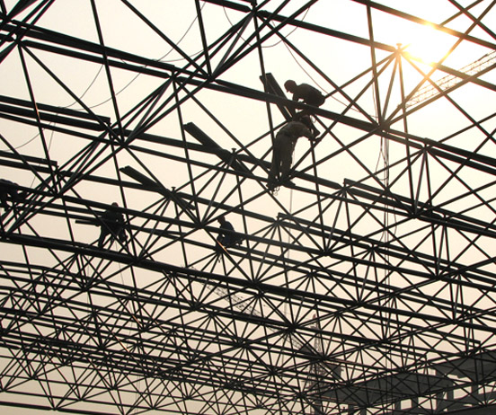 临江厂房网架安装