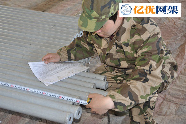 临江网架杆件复核