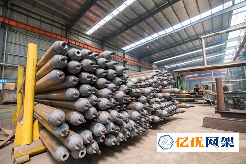 临江网架抛丸车间